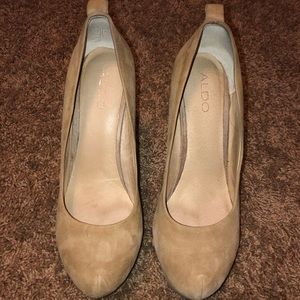 Aldo suede shoes